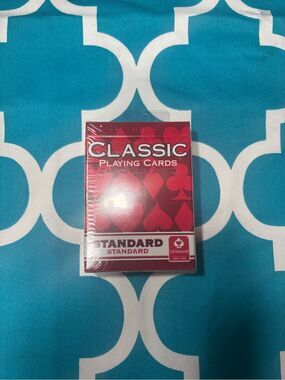 New Classic Playing Cards - Red Standard Deck